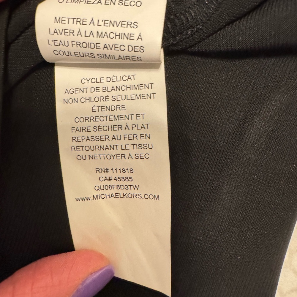NWT Michael Kors Basics Collection Sleeveless Shift Dress - Sz. XL - Picture 4 of 4
